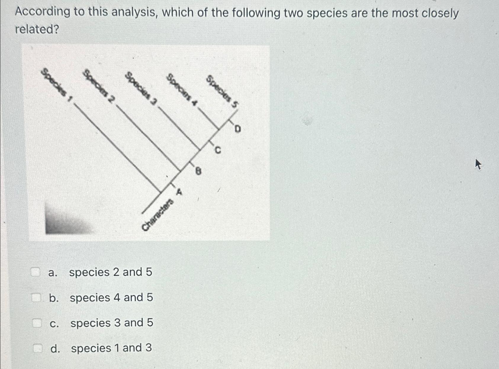 Solved According To This Analysis, Which Of The Following | Chegg.com