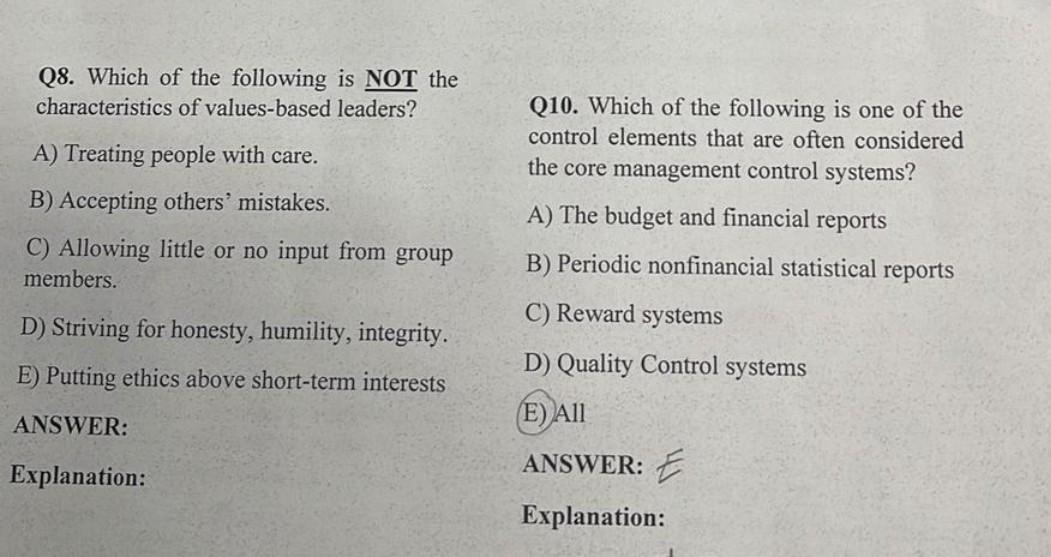 Solved Q8. Which of the following is NOT the characteristics | Chegg.com