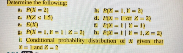 Solved 5 3 2 Wp Suppose That The Random Variables X Y A Chegg Com