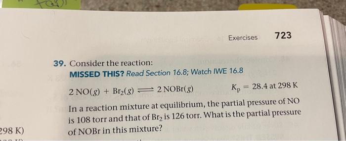 Solved C. a cts 29. Consider the reactions and their | Chegg.com