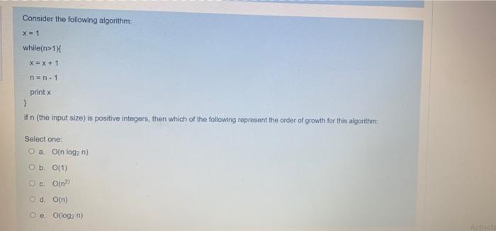 Solved The sequential search algorithm would not work | Chegg.com