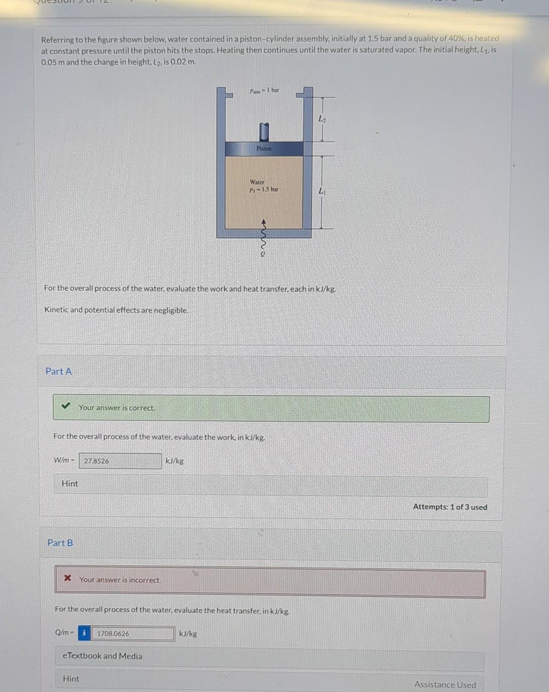 Solved Referring To The Figure Shown Below, Water Contained | Chegg.com