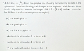 Solved Let f(x)=2xx+2. Draw two graphs, one showing the | Chegg.com