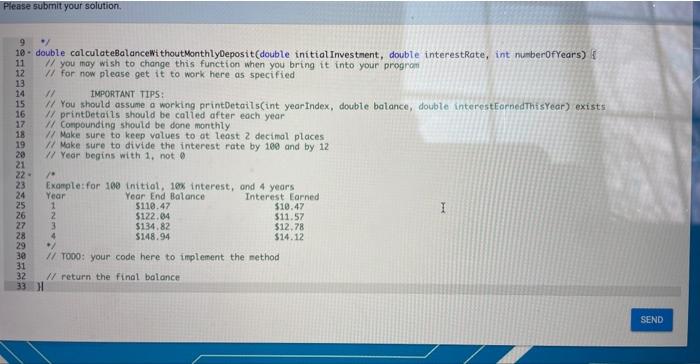 Solved Instructions Before you submit your project code, you | Chegg.com