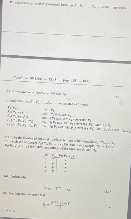 We examine a series of propositional formulas \( F_{1}, F_{2} \ldots . . F_{n} \ldots \)... containing propo-
mes - 2018/6/
