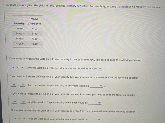 Solved Suppose You Are Given The Yields On The Following | Chegg.com