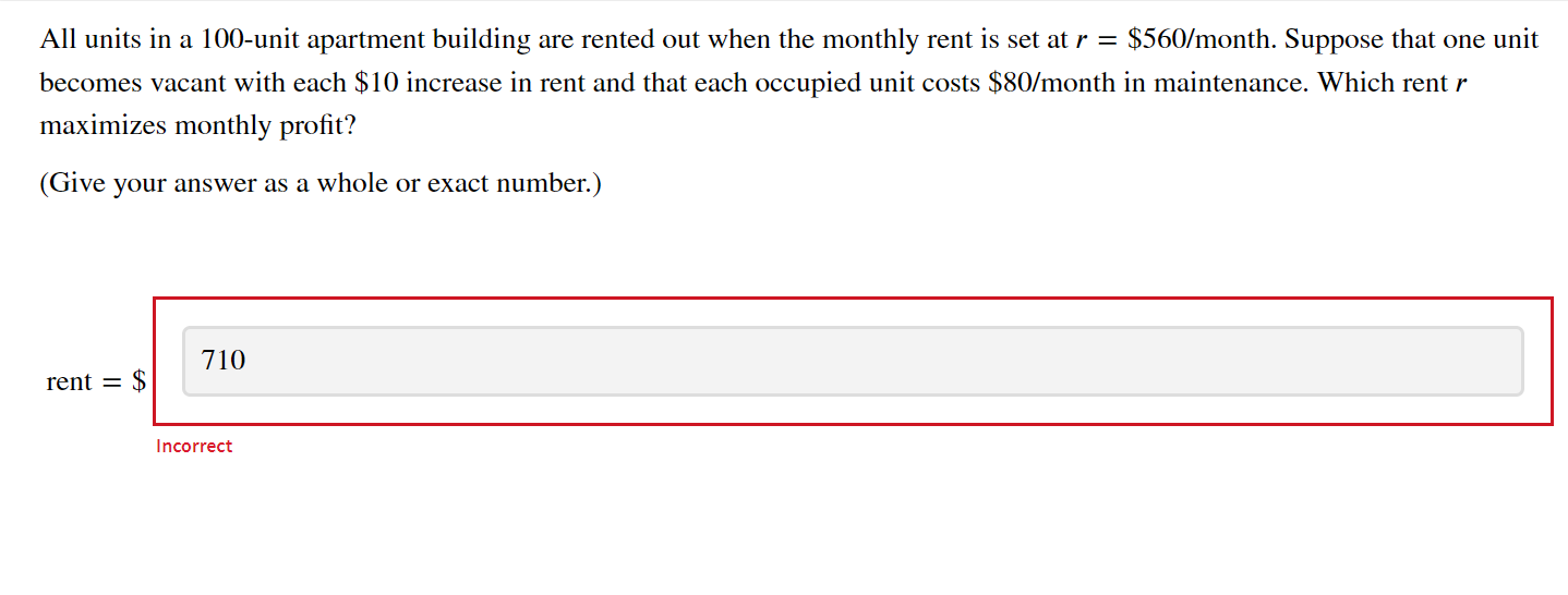 1007 Rent Study Solved All units in a 100-unit apartment building are rented | Chegg.com