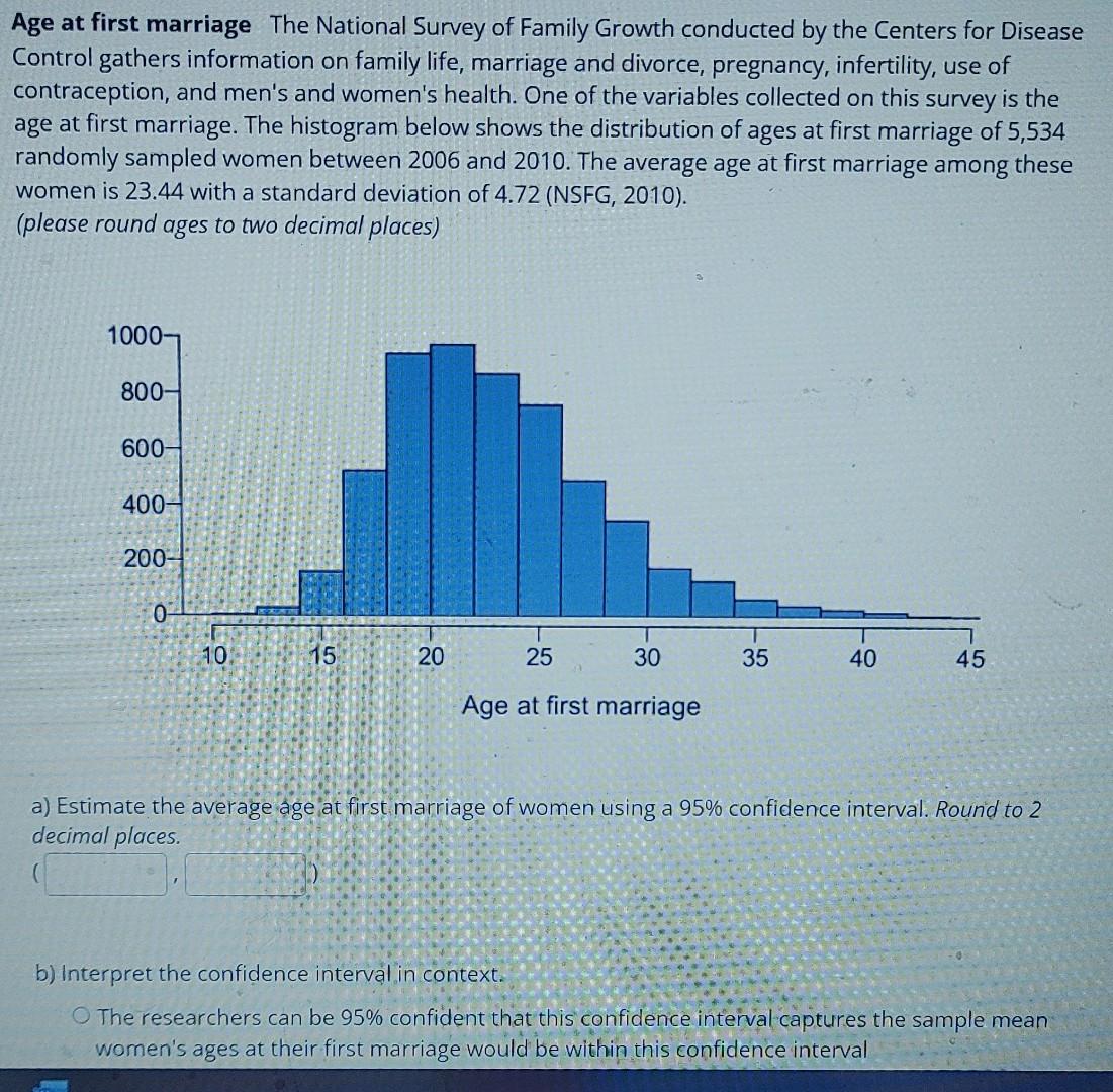 solved-age-at-first-marriage-the-national-survey-of-family-chegg