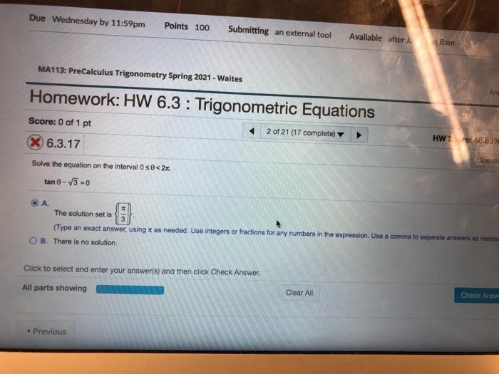 Solved Due Wednesday by 11:59pm Points 100 Submitting an | Chegg.com