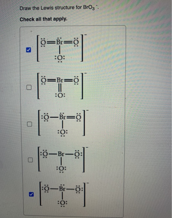 bro3 lewis structure