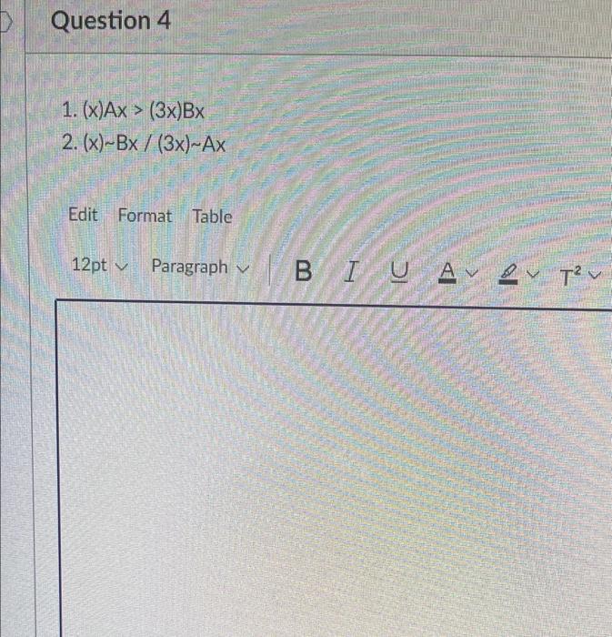 Solved Instructions Use the change of quantifier (otherwise | Chegg.com