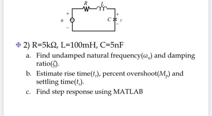 Solved i posted how to get rise time here.and i received two | Chegg.com