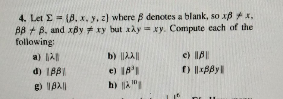 Solved 4 Let E 1 X Y Z Where Ss Denotes A Blank So Chegg Com