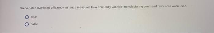 Solved 26. A spending variance is the difference between the | Chegg.com
