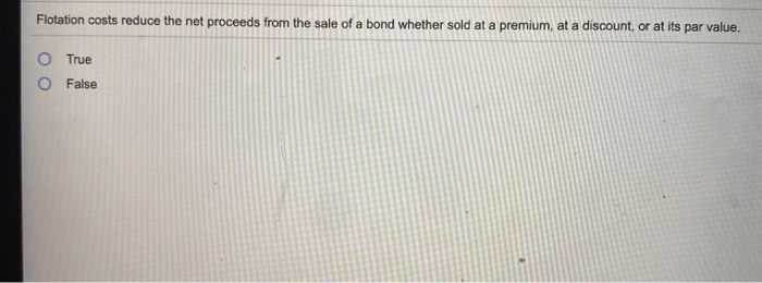 solved-flotation-costs-reduce-the-net-proceeds-from-the-sale-chegg