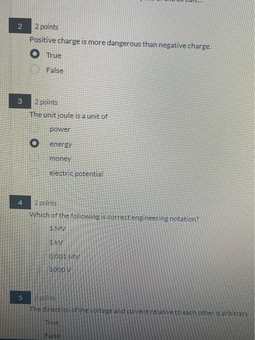 Solved 1 2 points Which of the following phrases are correct | Chegg.com