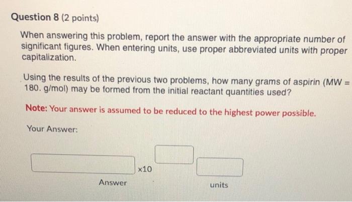 Solved Question 6 (1 point) Use the lab handout for | Chegg.com