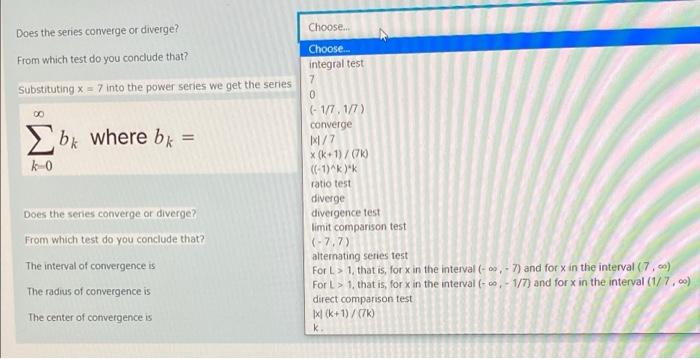 Solved Find a match for each of the following questions for | Chegg.com