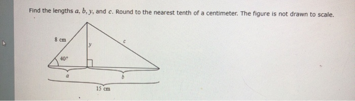 Using the given scale, find the difference in length between