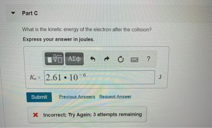 Solved An incident X-ray photon is scattered from a free | Chegg.com