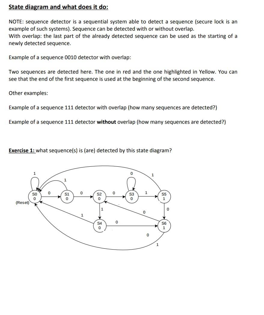 Solved Sequential Circuits Exercises Exercise 1: We Want To | Chegg.com