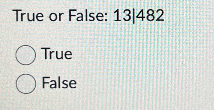52 is a not a multiple of 13 true or false