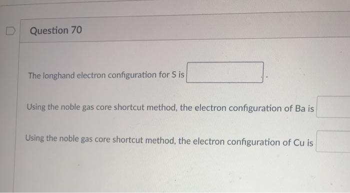 Solved What Is The Correct Electronic Configuration Of, 50% OFF