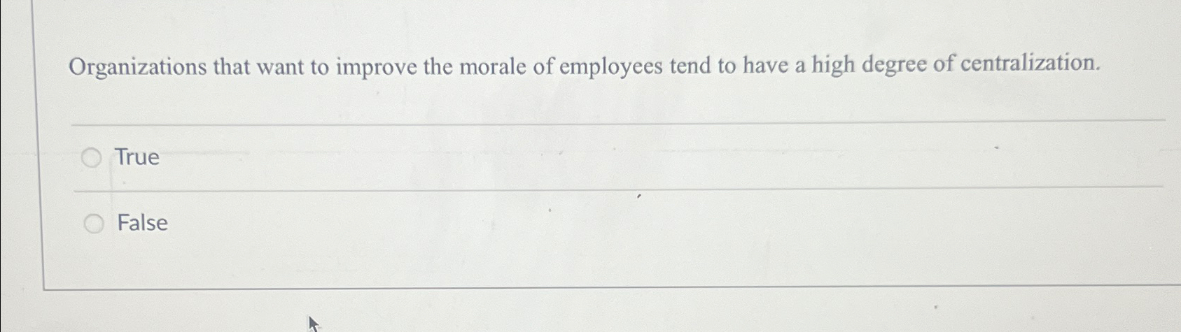 Solved Organizations that want to improve the morale of | Chegg.com