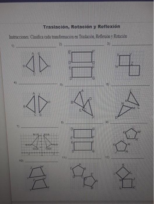 rotación y reflexión