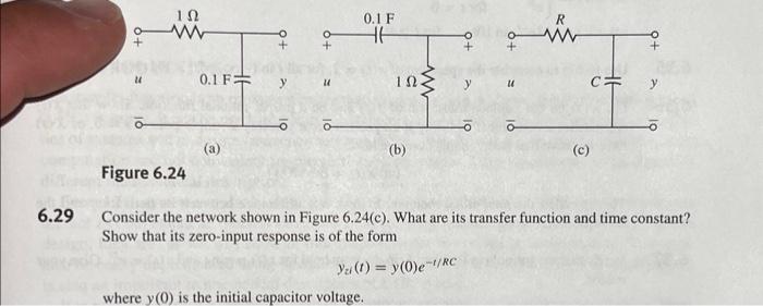 Solved Figure 6.24 29 Consider the network shown in Figure | Chegg.com