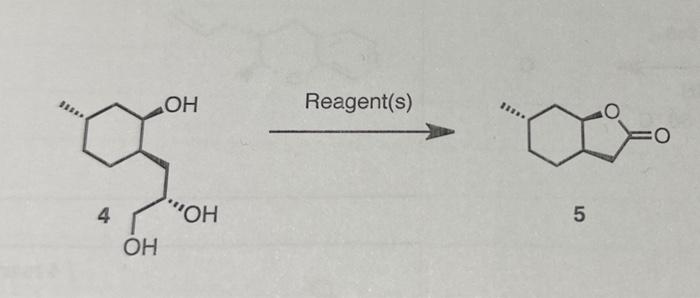 Solved Reagent(s) 5 | Chegg.com