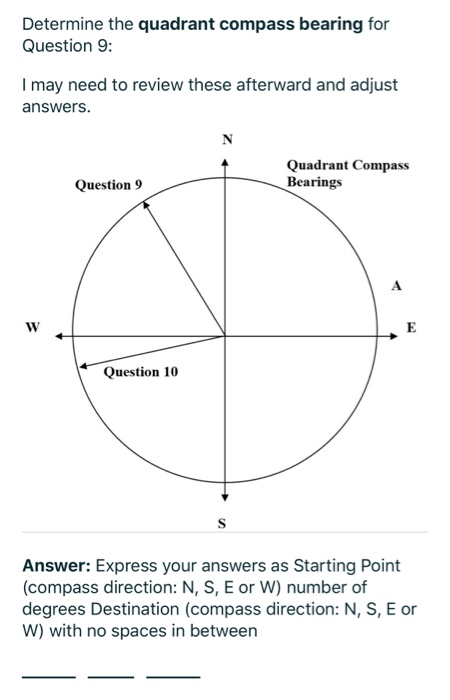 Solved Determine the azimuth for Question 6: 0 Azimuths | Chegg.com