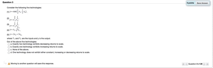 Solved Question 3 5 points Save Answer Consider the | Chegg.com