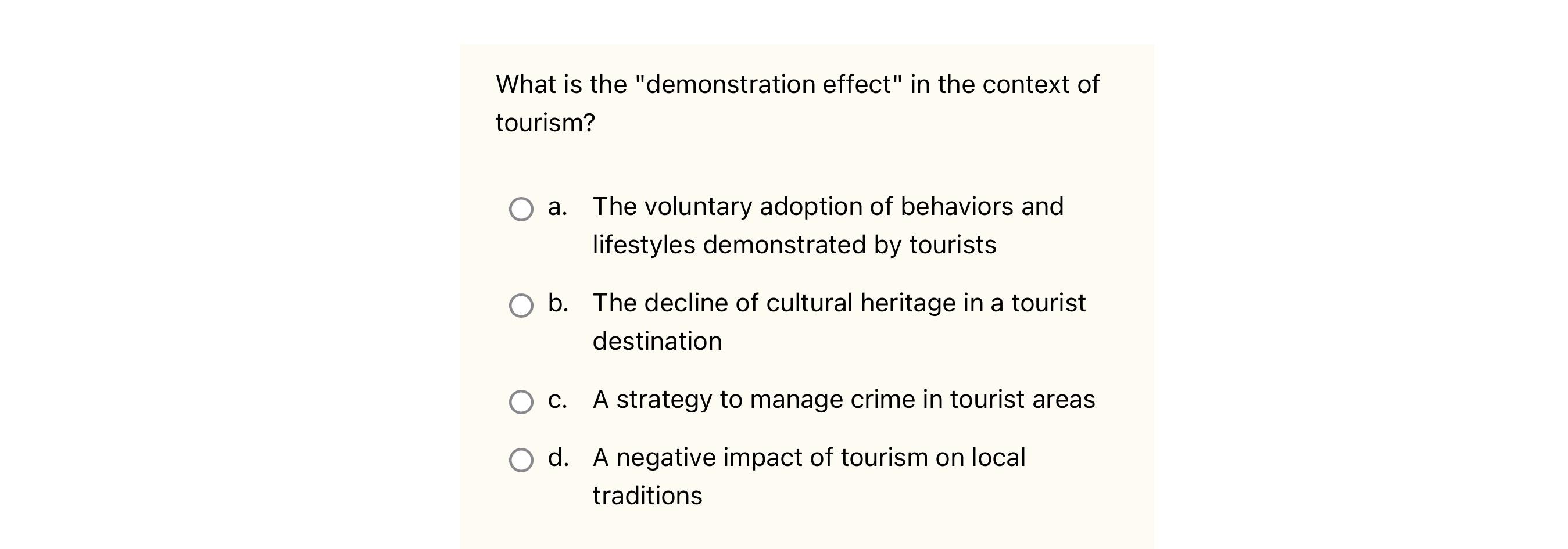 What is demonstration effect in tourism 60 photos - Arptravels.com