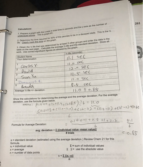 Graphing Base On The Experiment Data Please Help Chegg 