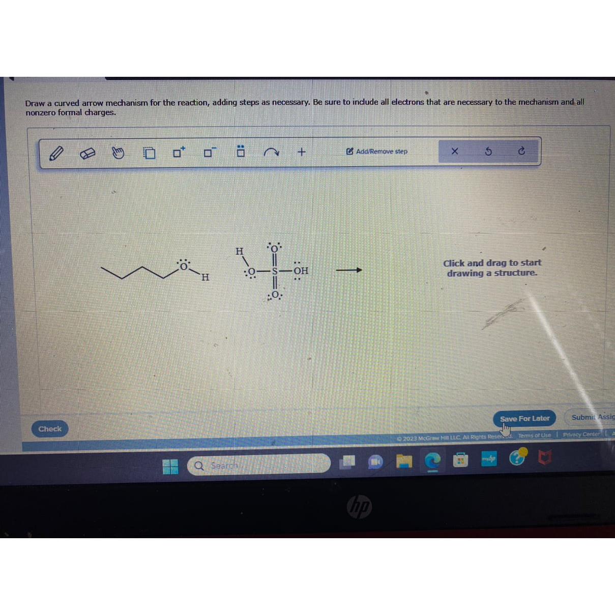 Solved Draw a curved arrow mechanism for the reaction adding | Chegg.com