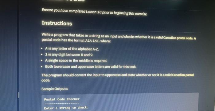 Solved Ensure you have completed Lesson 10 prior to | Chegg.com