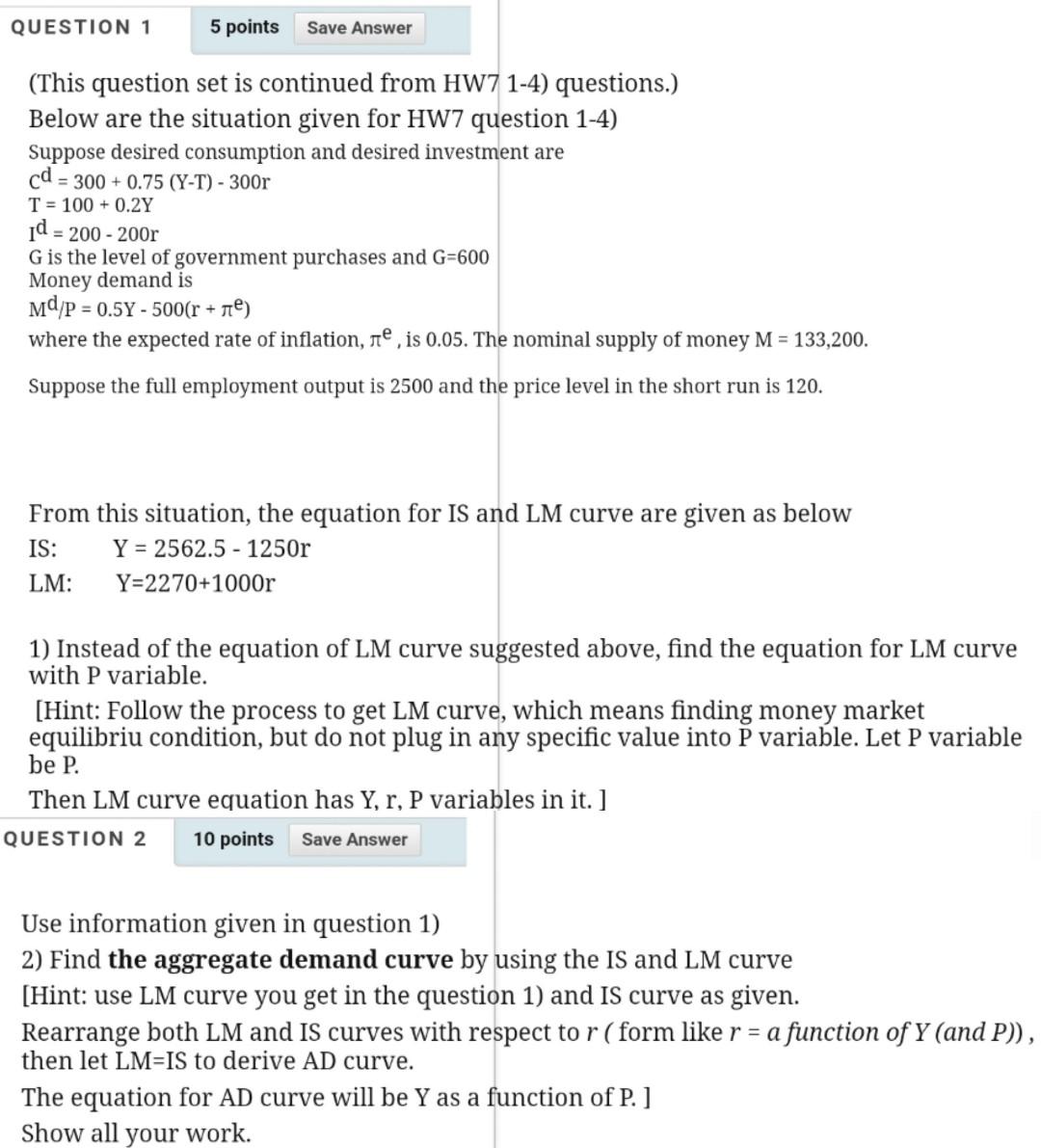 Solved QUESTION 1 5 points Save Answer (This question set is | Chegg.com