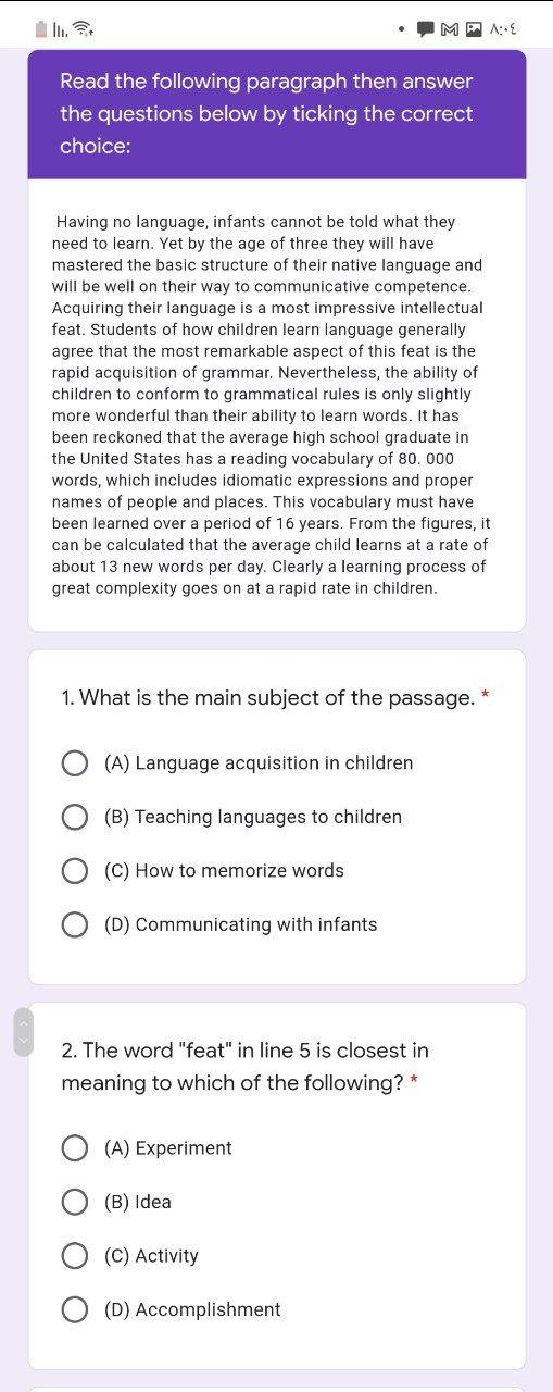 Solved MA: Read the following paragraph then answer the | Chegg.com