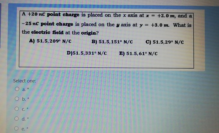 Solved A +20 nC point charge is placed on the x axis at x = | Chegg.com