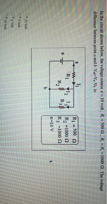 Solved In the circuit shown below, the voltage source e = 10 | Chegg.com