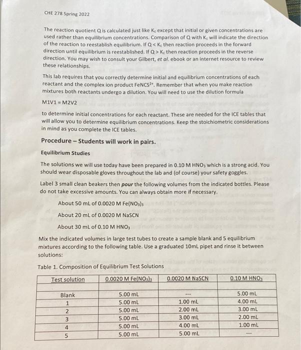 Solved How do you find the values for Kc? Along with the | Chegg.com