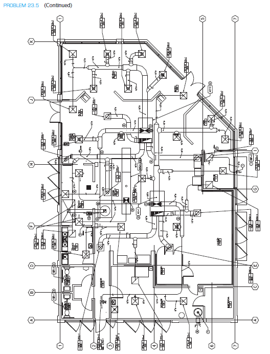 Commercial HVAC plan Problem courtesy Interface Eng... | Chegg.com