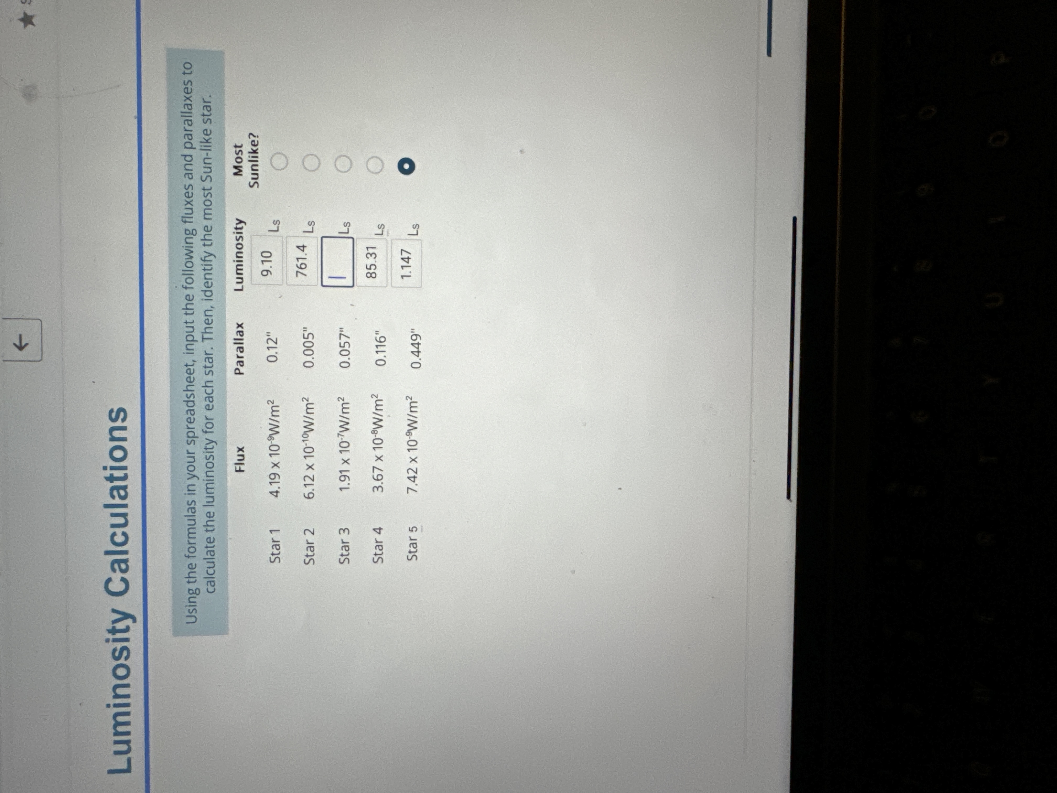 Solved Using the formulas in your spreadsheet, input the | Chegg.com