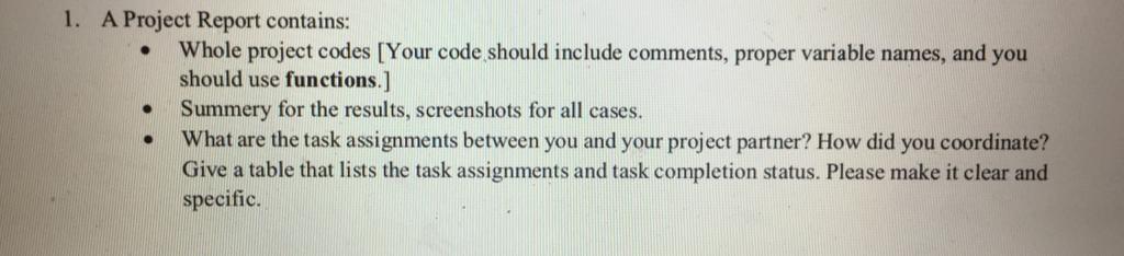 Solved Project Description: Write a program that calculates | Chegg.com