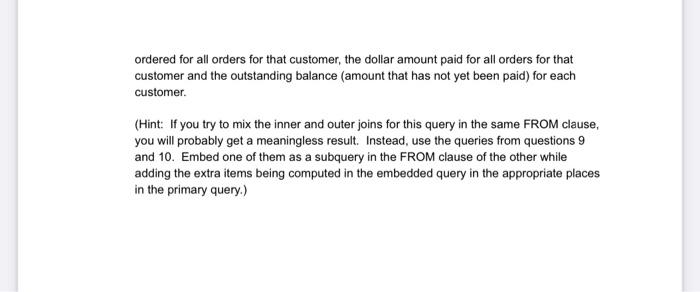 Solved Assignment 5.1 Advanced SQL Queries Purpose Verify | Chegg.com
