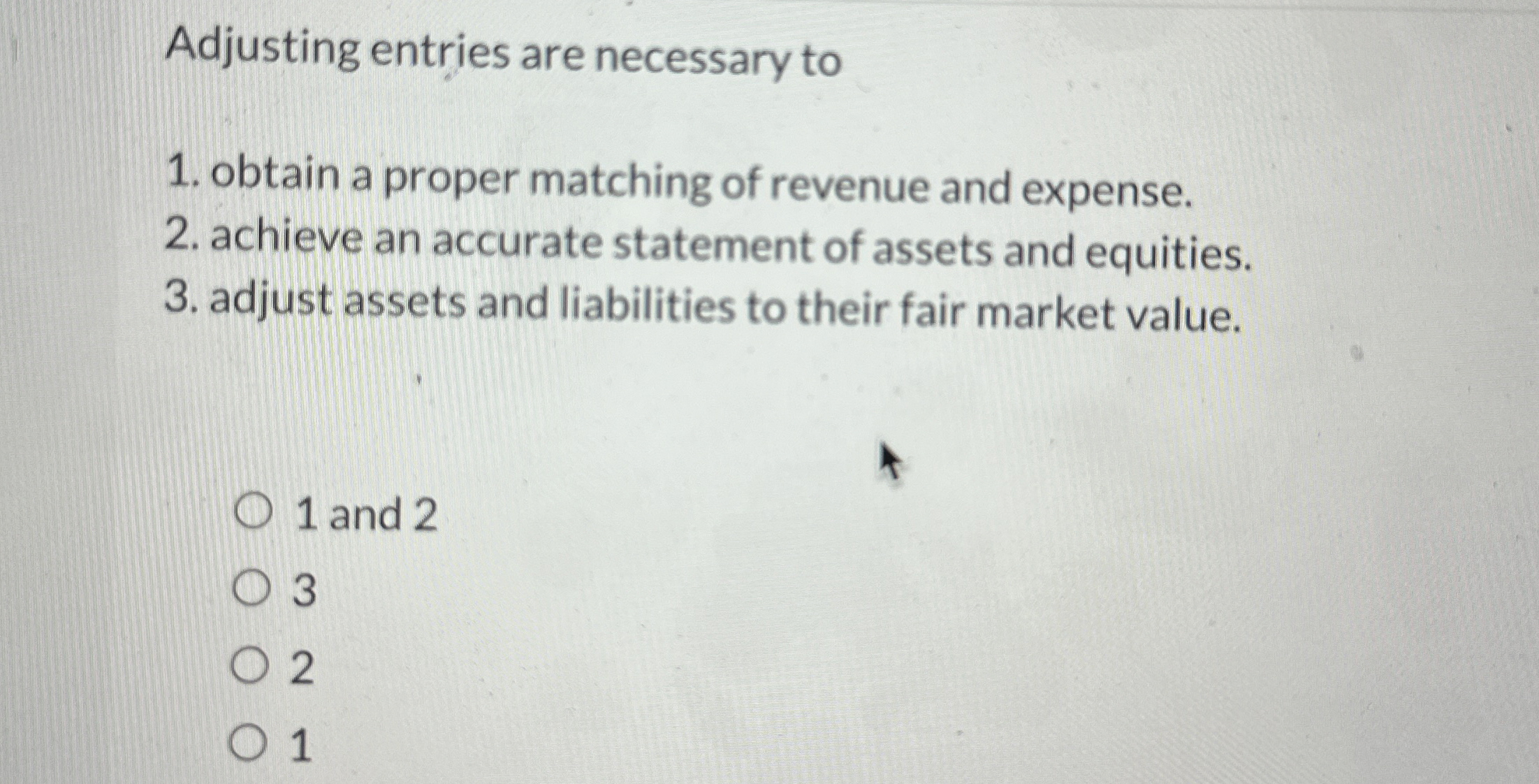 Solved Adjusting entries are necessary toobtain a proper | Chegg.com