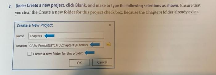 Solved I am having difficulty starting a new blank project | Chegg.com