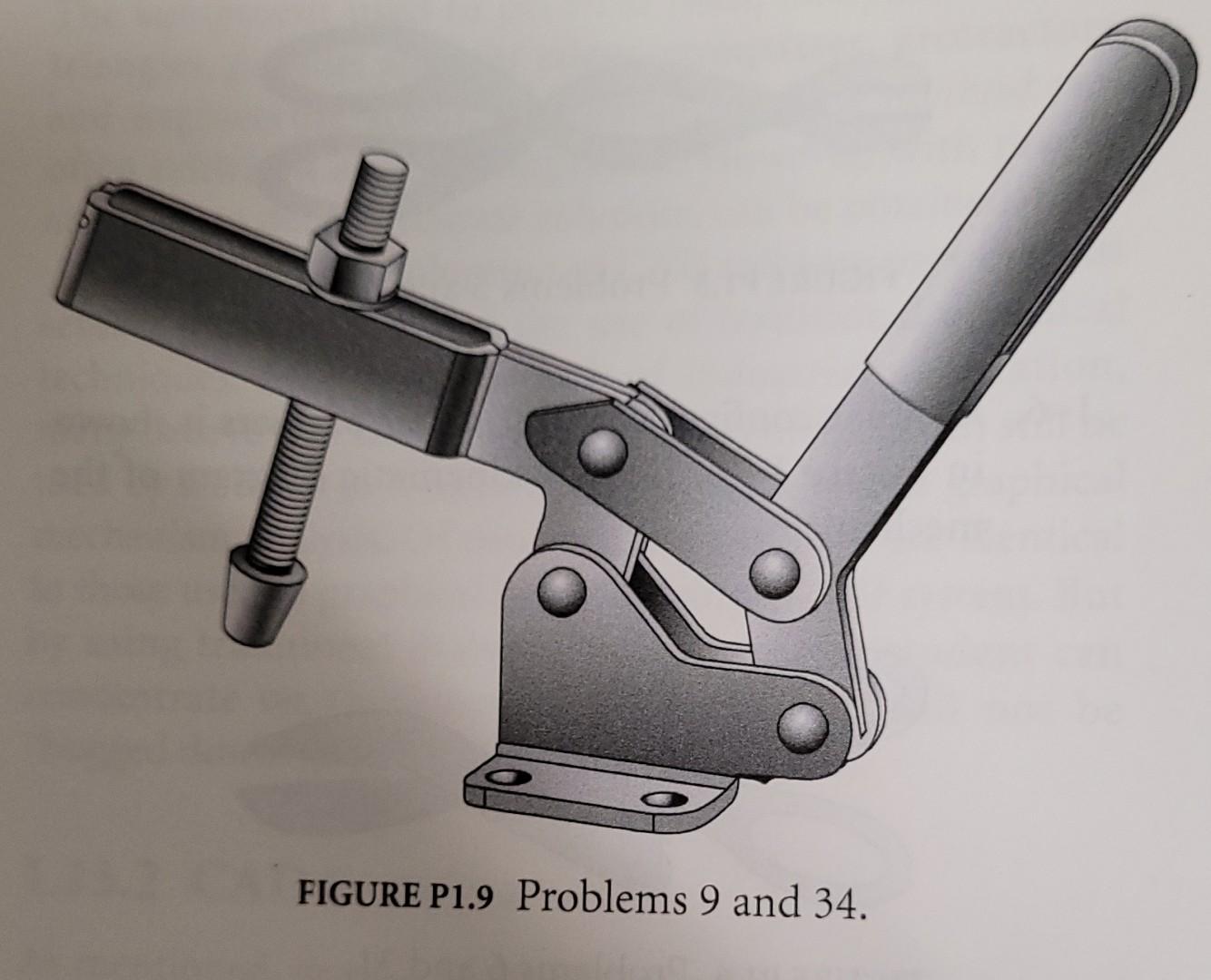 Solved A 1-6. Another Configuration For A Pair Of Pliers Is | Chegg.com