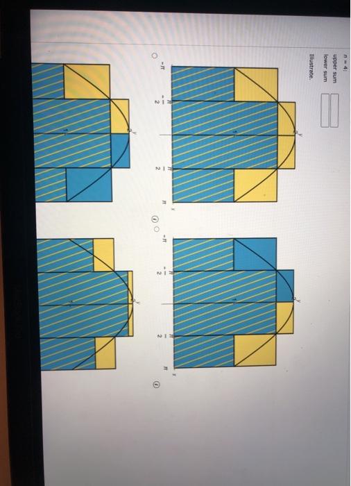 Solved Unless specified, all approximating rectangles are | Chegg.com